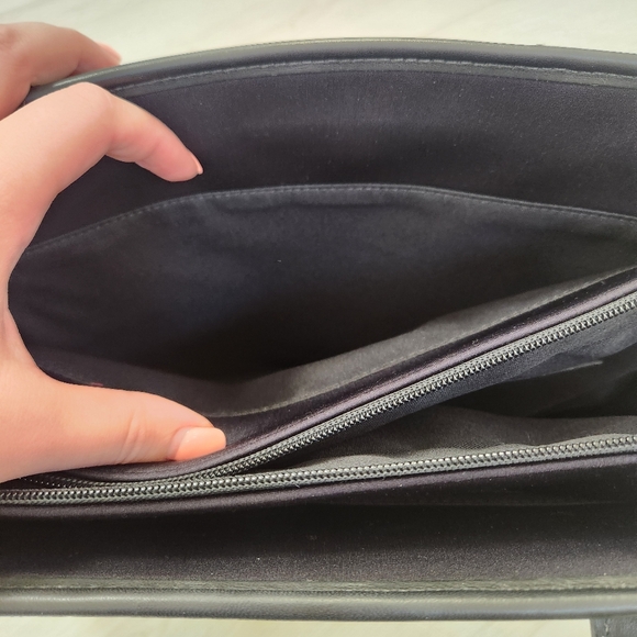 COPY - Vintage Coach nylon leather trim Laptop shoulder bag - Picture 6 of 11